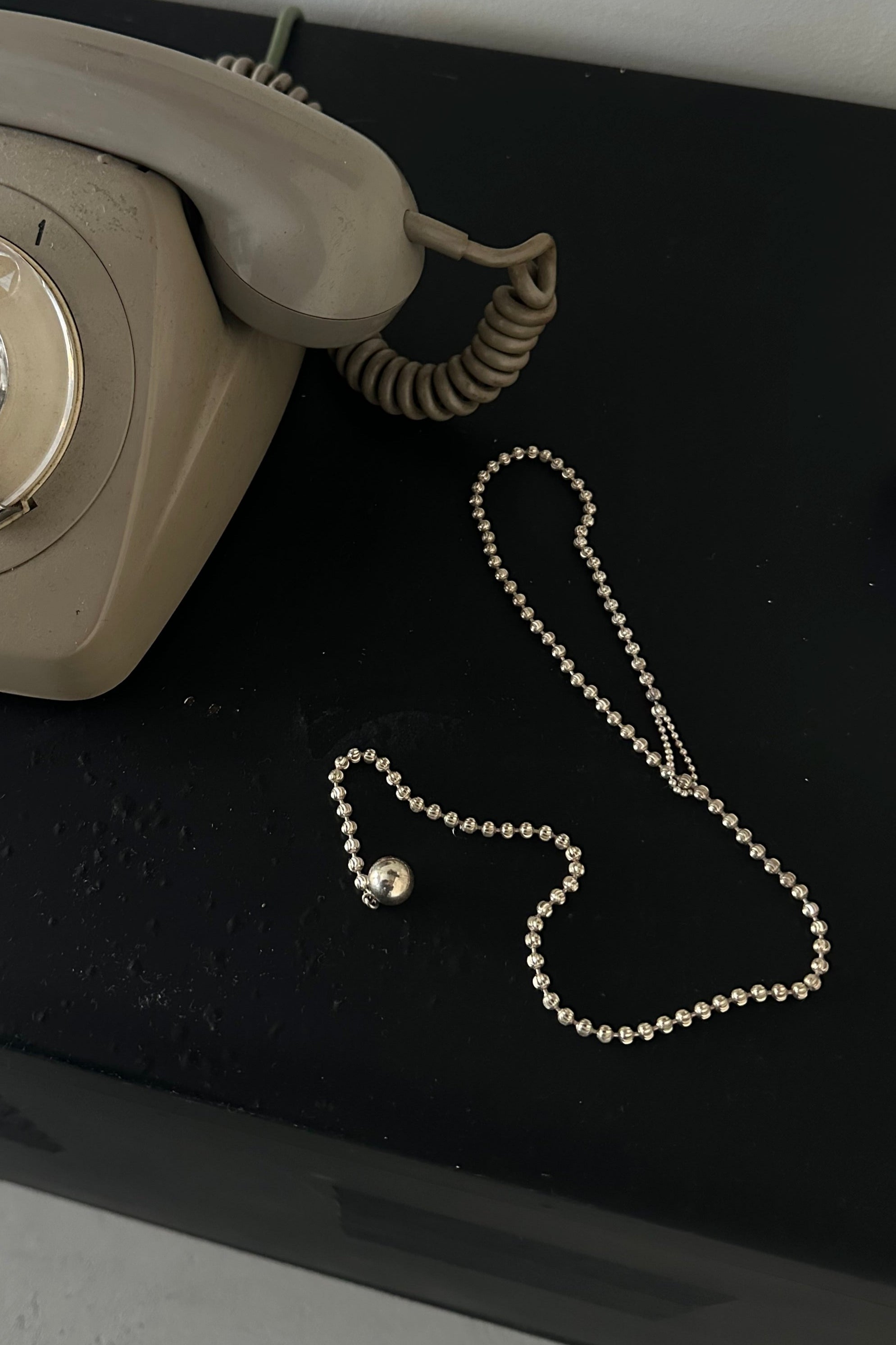 SILVER NECKLACE JE01