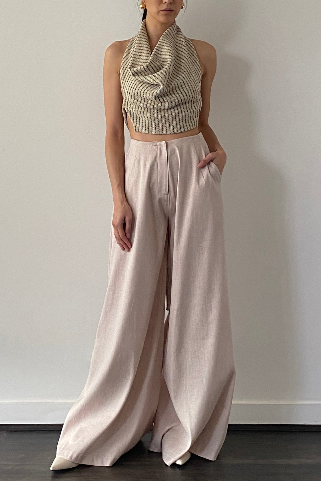 HIGH WAIST WIDE LEG PANT