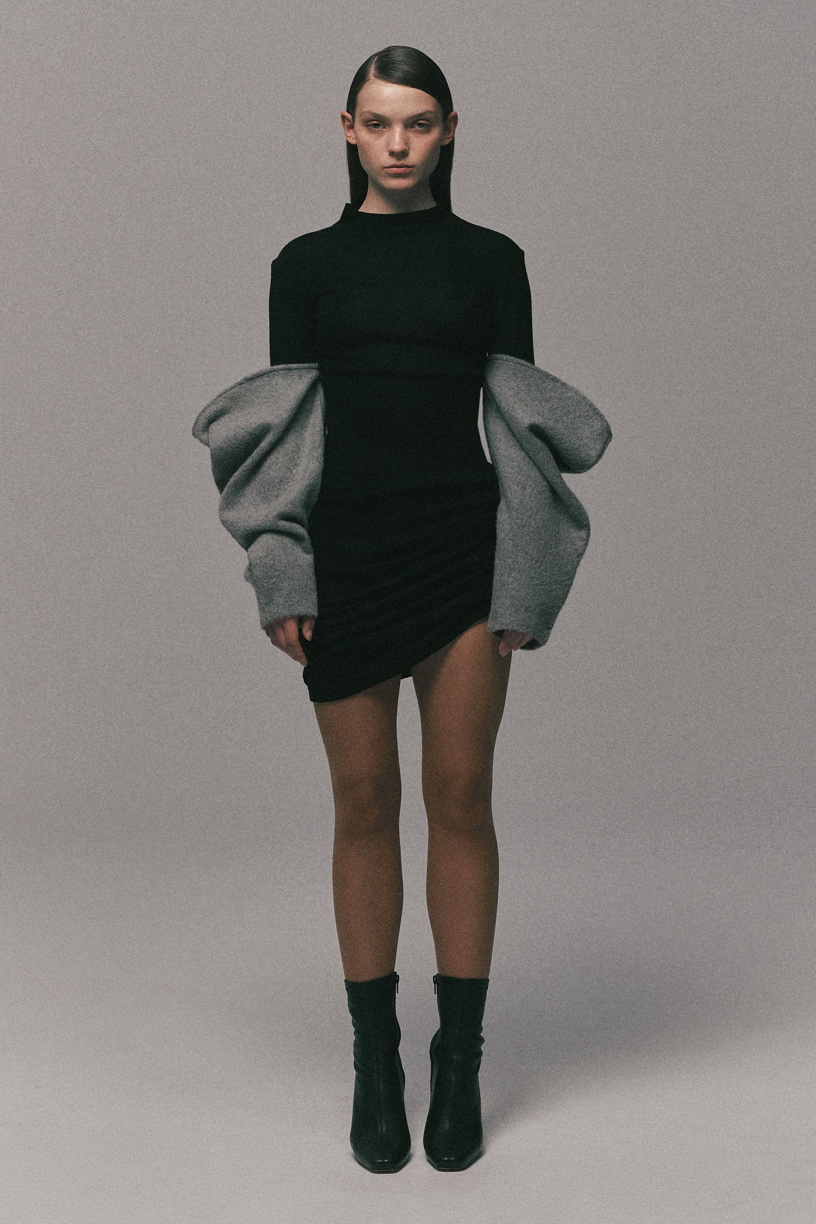 ARM WARMER MINI DRESS